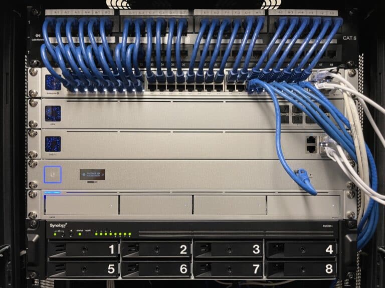 Network data cabling