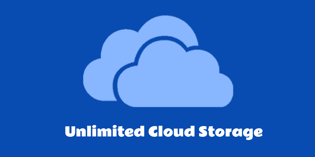 unlimited cloud storage