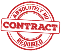 No contract required